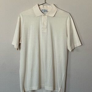 Fedeli Russo Capri white polo shirt